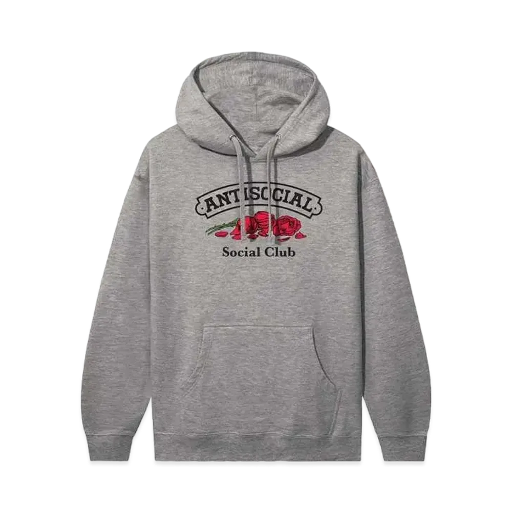 ANTI SOCIAL SOCIAL CLUB Withered Hoodie "Gunmetal Heather"
