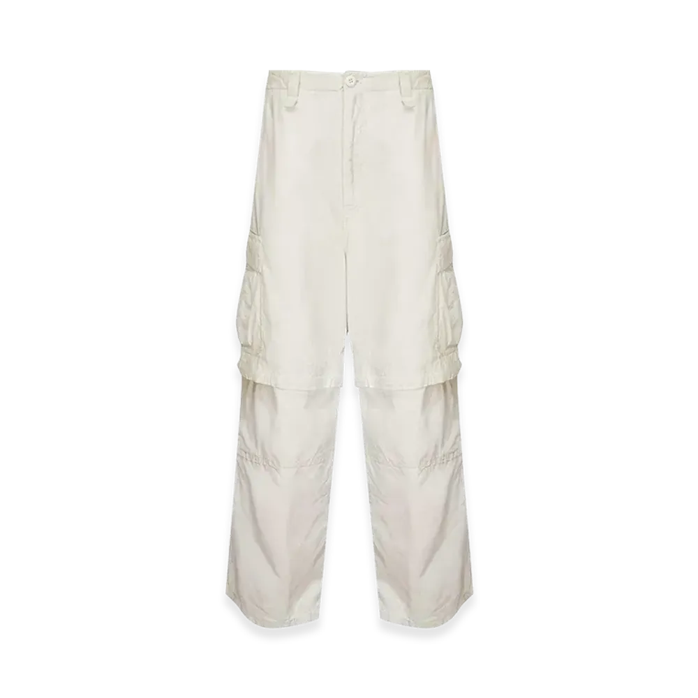 BALENCIAGA Cotton Cargo Pant "White"
