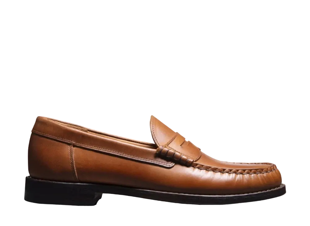 Allen Edmonds Newman Penny Loafer "Pecan Leather" 6727 D