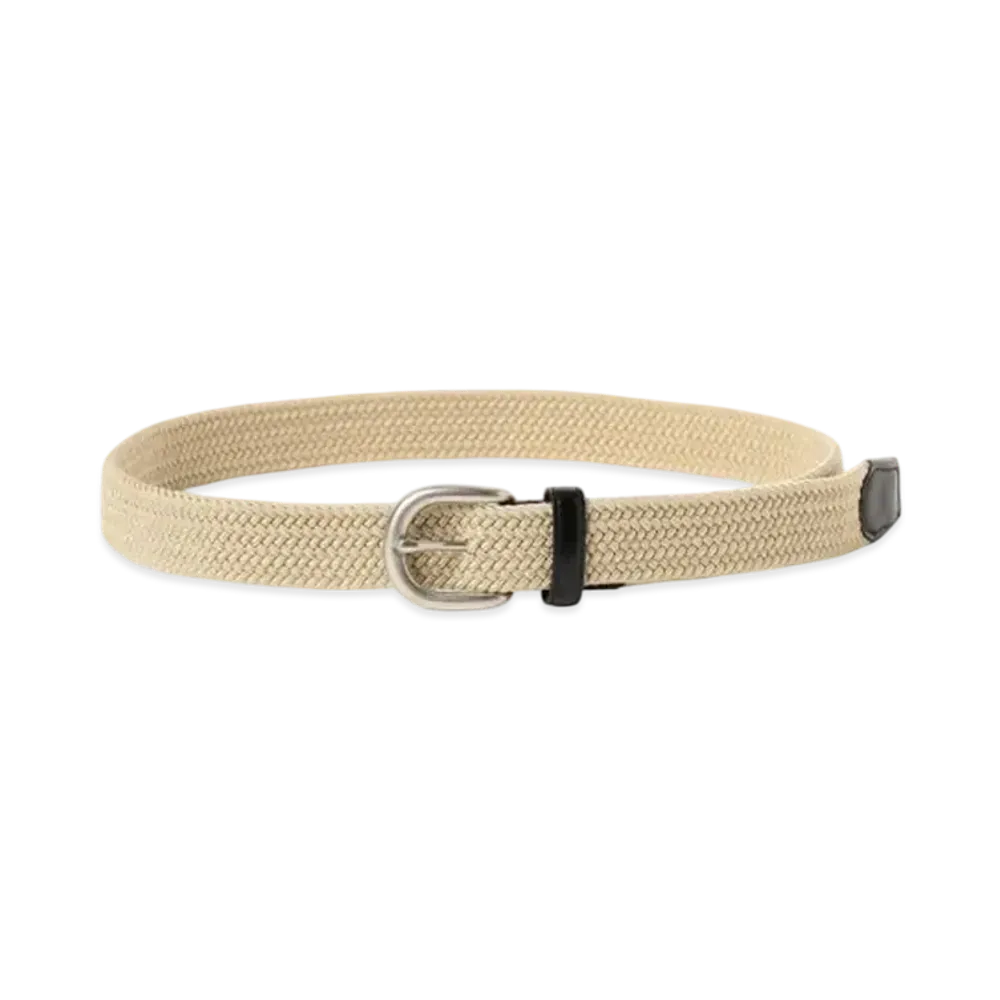 BEAMS Elastic Mesh Belt "Beige"