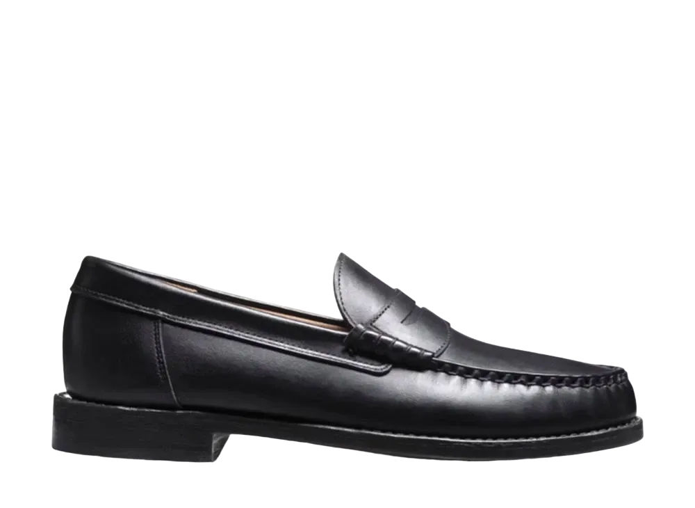 Allen Edmonds Newman Penny Loafer "Black Leather" 6729 D