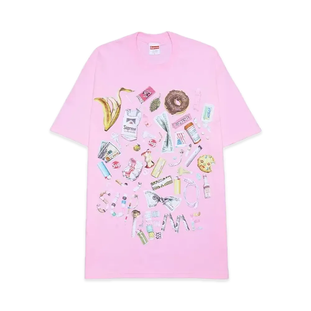 Supreme Trash Tee "Light Pink
"