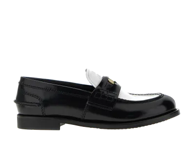 MIU MIU Women's Penny Loafers "Black"