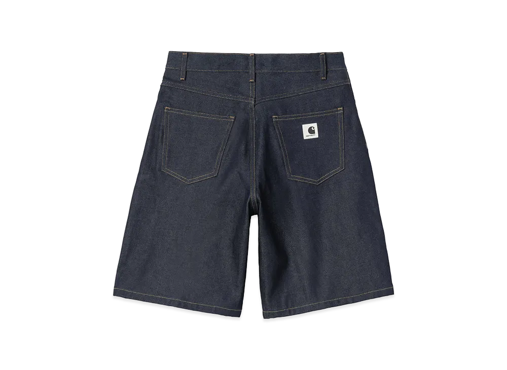 Carhartt WIP Women's Brandon Short "Blue(Rigid)"