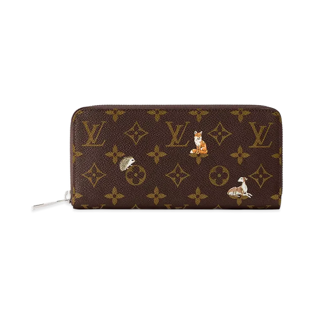 Louis Vuitton Zippy Wallet Horizontal Monogram Forest "Brown"