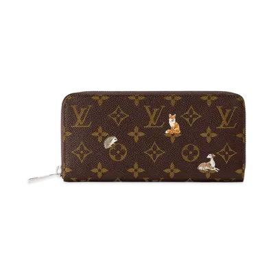 Louis Vuitton Zippy Wallet Horizontal Monogram Forest "Brown"