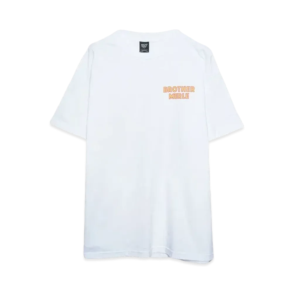 BROTHER MERLE Men's Knit S/S Crew T-Shirt - Bonnie "White"