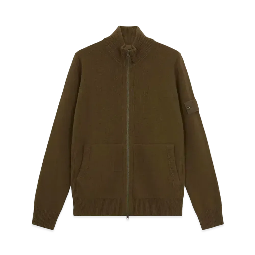 Stone Island 572FA Geelong RWS Wool_Stone Island Ghost "Military Green"