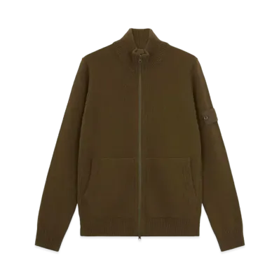 Stone Island 572FA Geelong RWS Wool_Stone Island Ghost "Military Green"