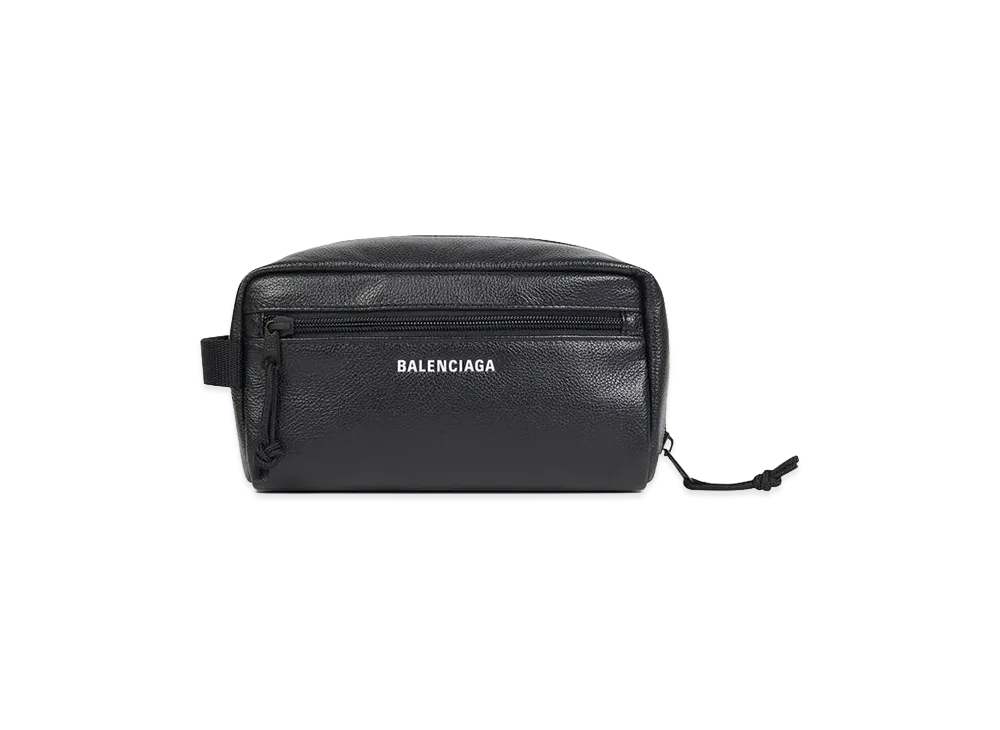 BALENCIAGA Explorer Cosmetic Pouch "Black"