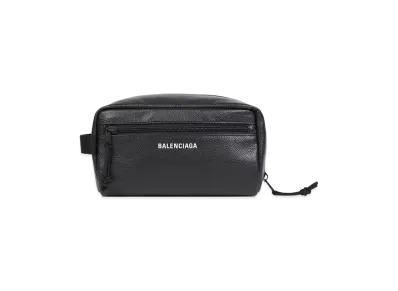 BALENCIAGA Explorer Cosmetic Pouch "Black"