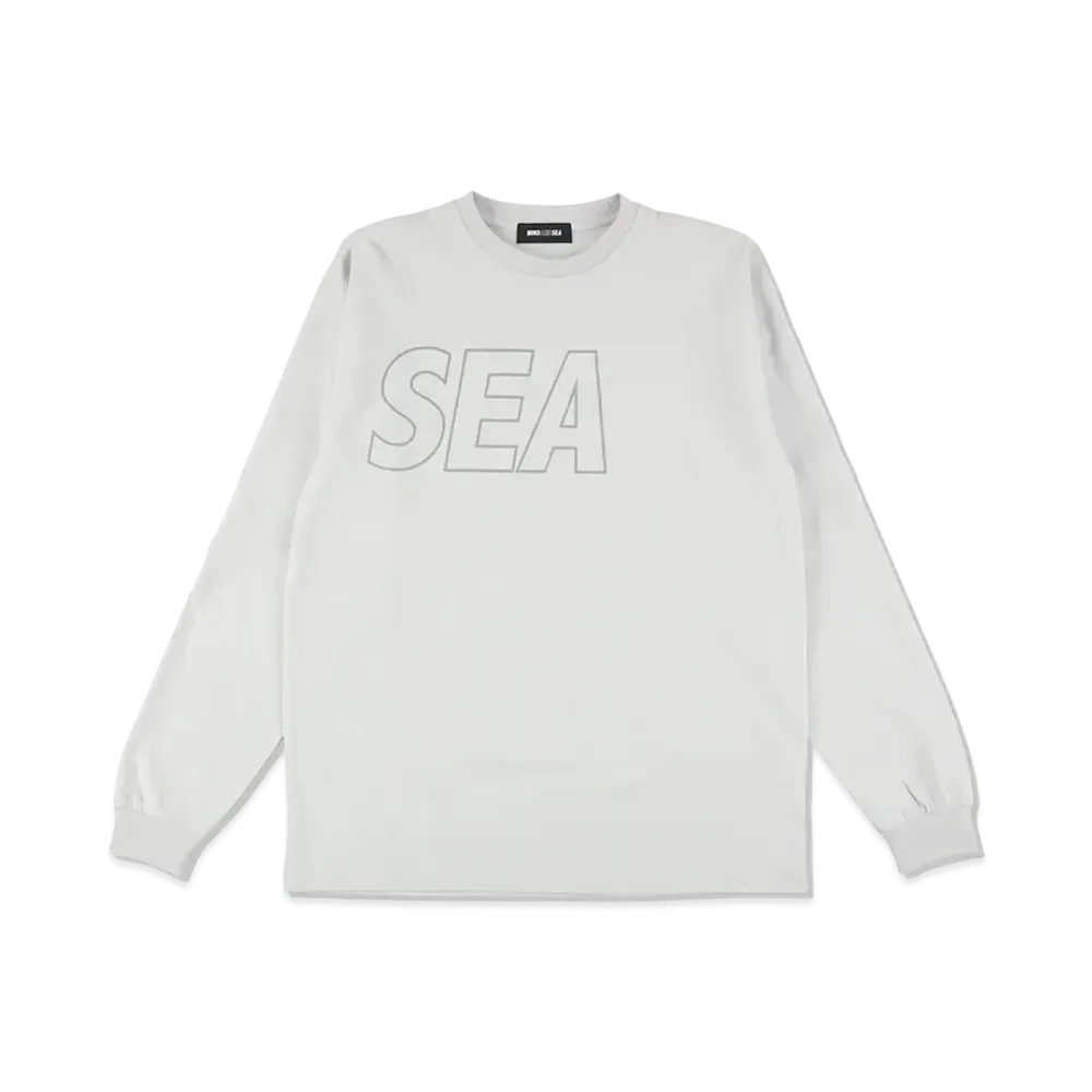 WIND AND SEA SEA Of L/S Tee"L Gray"