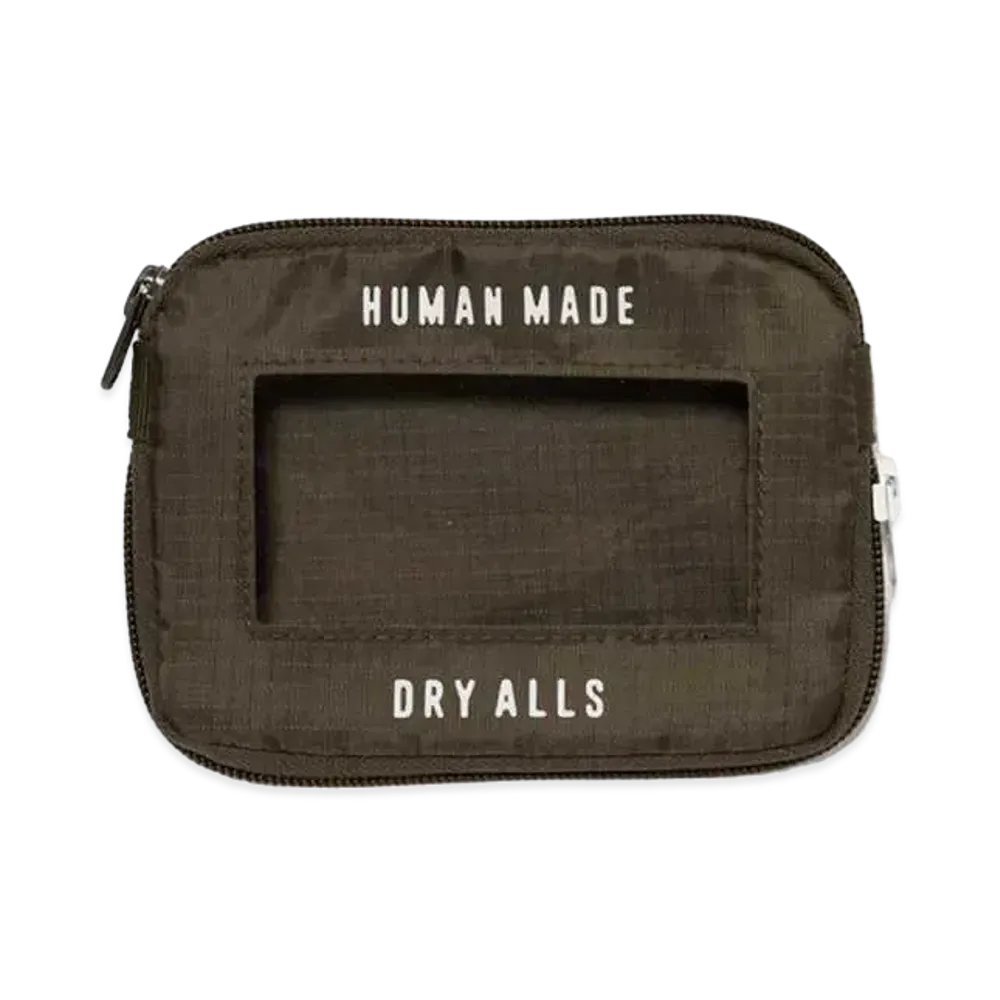 HUMAN MADE Travel Case Small "Olive Drab"