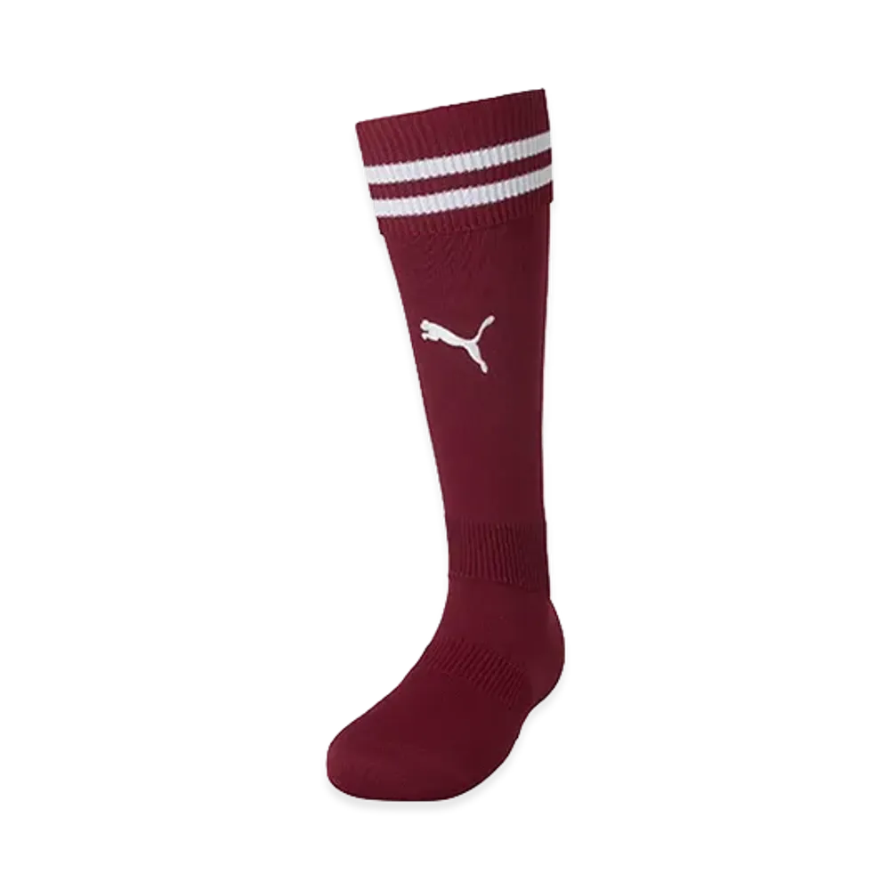 PUMA Striped Stockings "Cordovan/Puma White"