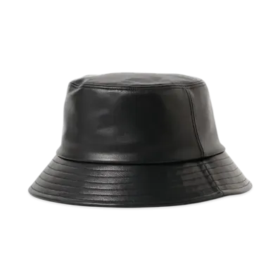 BEAMS Leather Bucket Hat "Smooth"