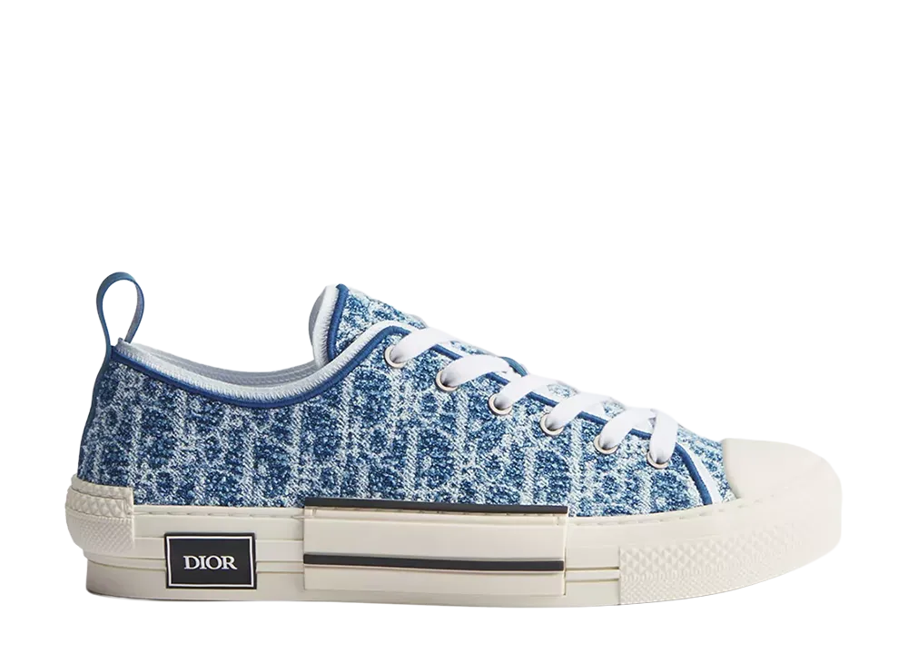 Dior Dioriviera B23 League Low-Top Sneaker Dior Oblique Denim "Blue"