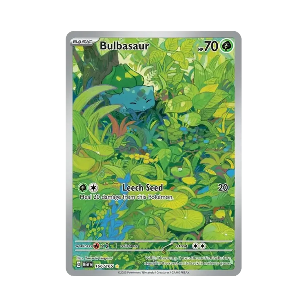 フシギダネ IR [MEW EN 166/165]【英語版】(スカーレット&バイオレット「151」)
