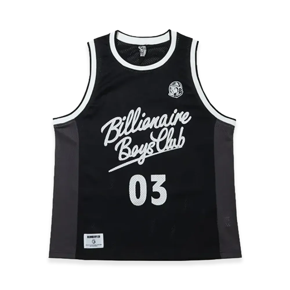 BILLIONAIRE BOYS CLUB Mesh Tank Top "Black"