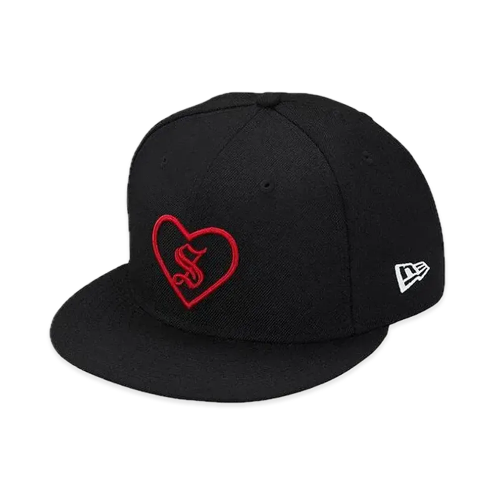 Supreme Heart New Era "Black"