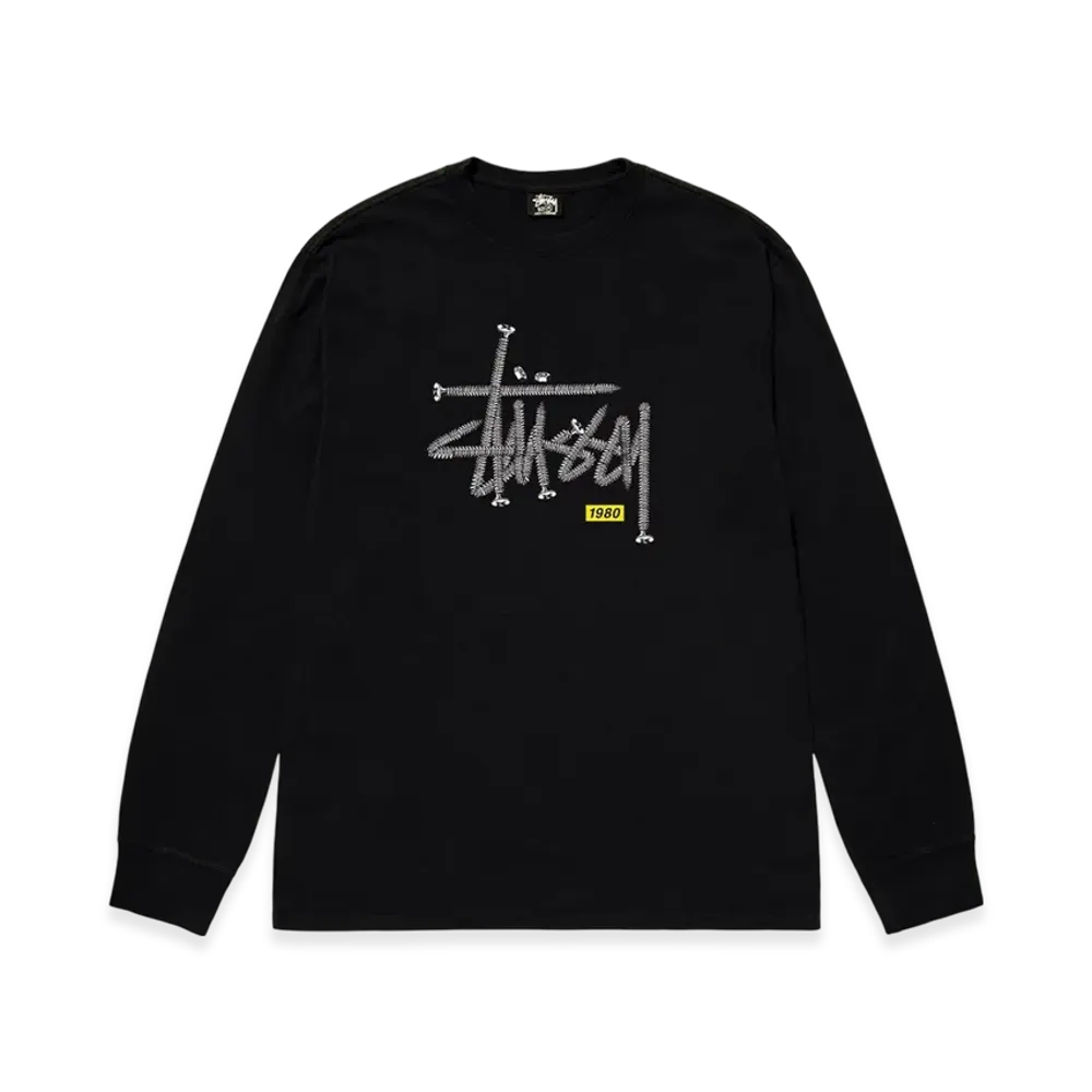 Stussy Hardware LS Tee "Black"