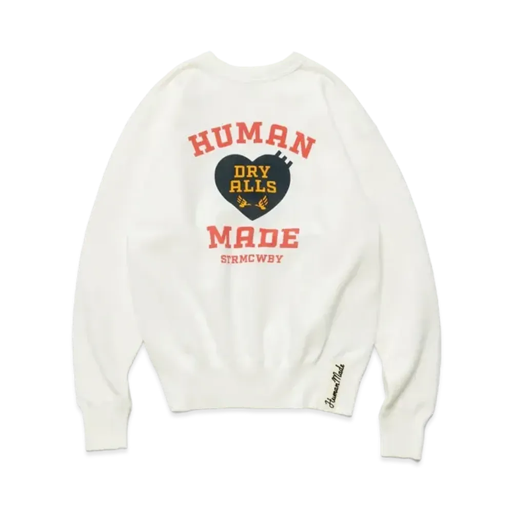 HUMAN MADE Tsuriami Sweatshirt #4 "White"