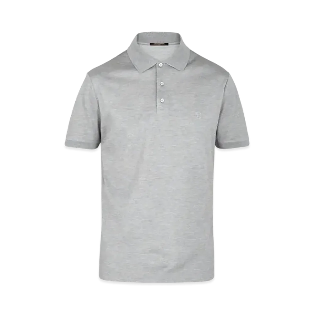 Louis Vuitton Classic Short Sleeve Picket Polo "Gray"