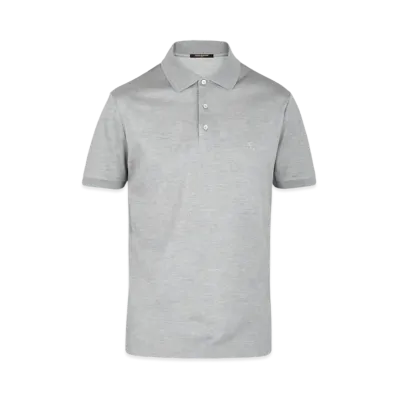 Louis Vuitton Classic Short Sleeve Picket Polo "Gray"