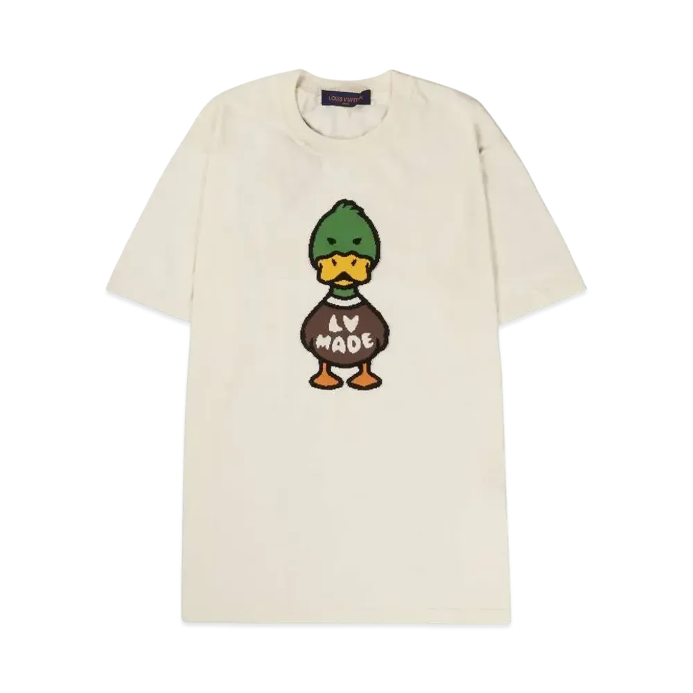 Louis Vuitton x NIGO DUCK SS CREWNECK "White"