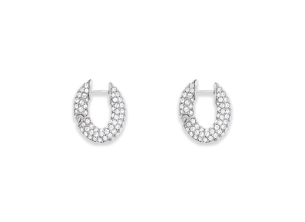 BALENCIAGA Loop XXS Earrings "Silver"
