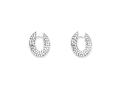 BALENCIAGA Loop XXS Earrings "Silver"