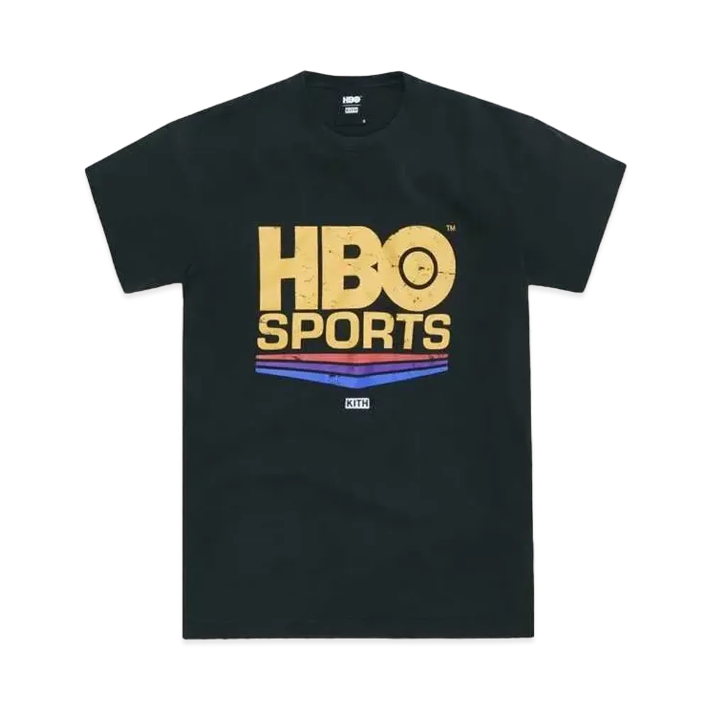 Kith x HBO Sports Vintage Tee "Black"