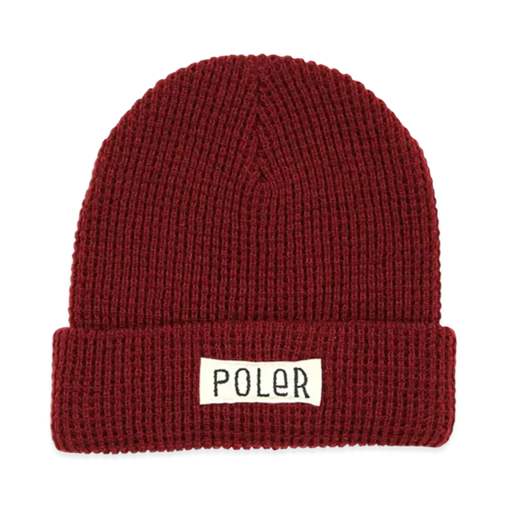 POLeR Workerman Beanie "Maroon"