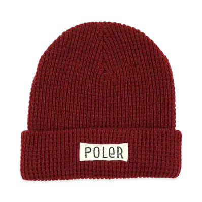POLeR Workerman Beanie "Maroon"