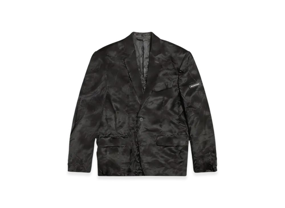 BALENCIAGA Washed Jacket "Black"