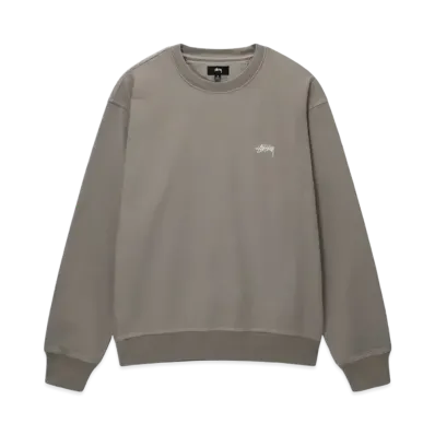 Stussy Stock Logo Crew Sweat "Sand"