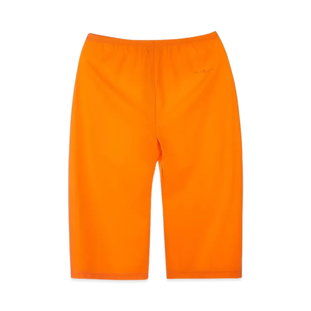 MM6 Maison Margiela Women's Fitted Knee Length Shorts "Orange"
