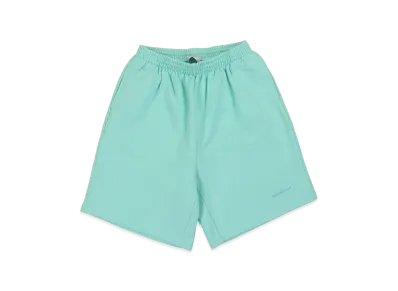 BALENCIAGA Logo Embroidered Shorts "Green"