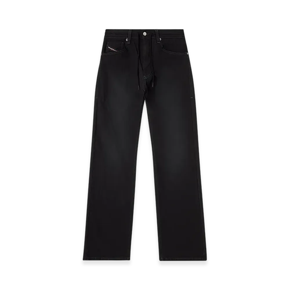 Diesel Relaxed 2080 D-Reel Joggjeans 068sj "Black/Dark Grey"