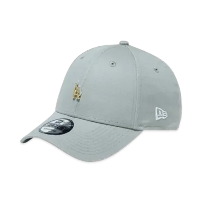 NEW ERA 9Forty Mini Metal Logo Los Angeles Dodgers "Gray"