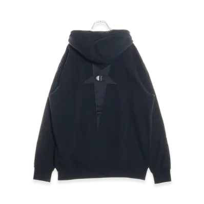 Rick Owens x Champion Pullover Hoodie "Black"