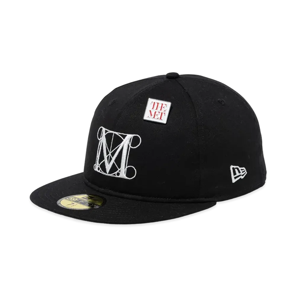 NEW ERA x The Met 59Fifty Soft Buckram Pins "Black"