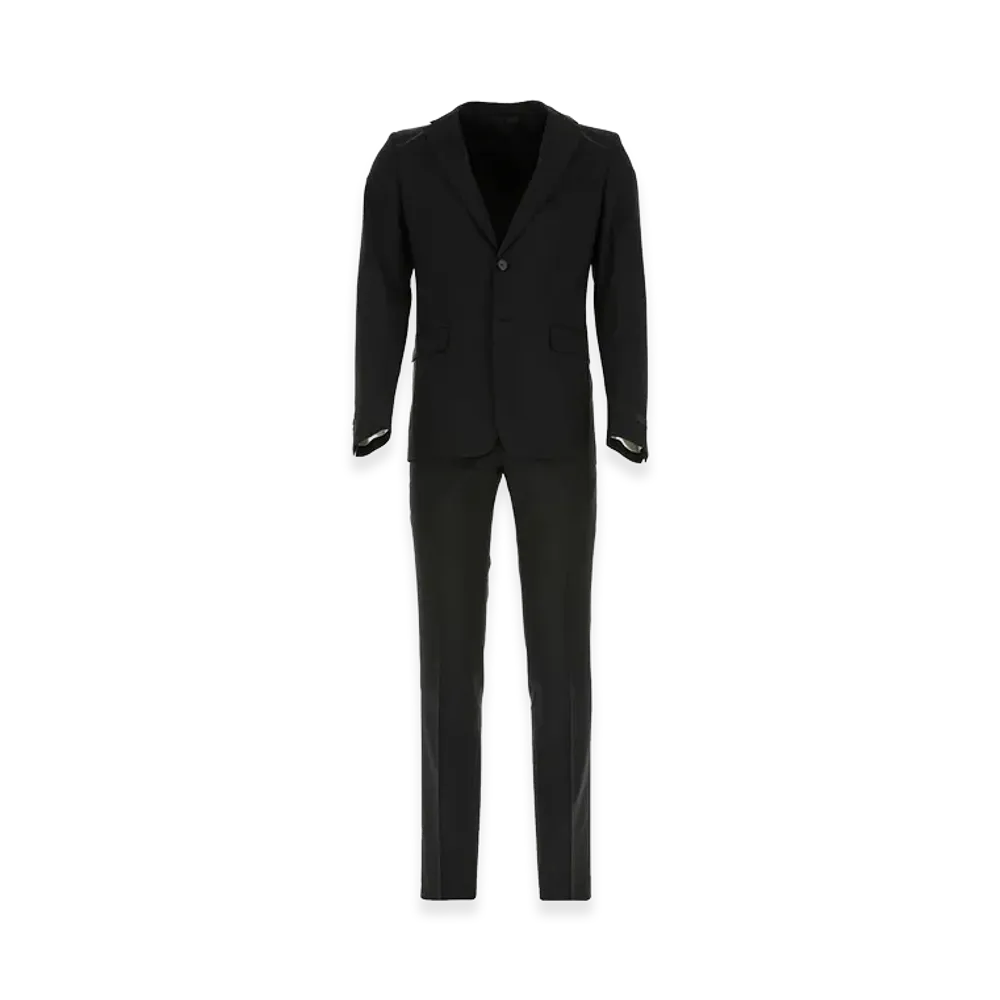 PRADA Wool Blend Suit "Black"