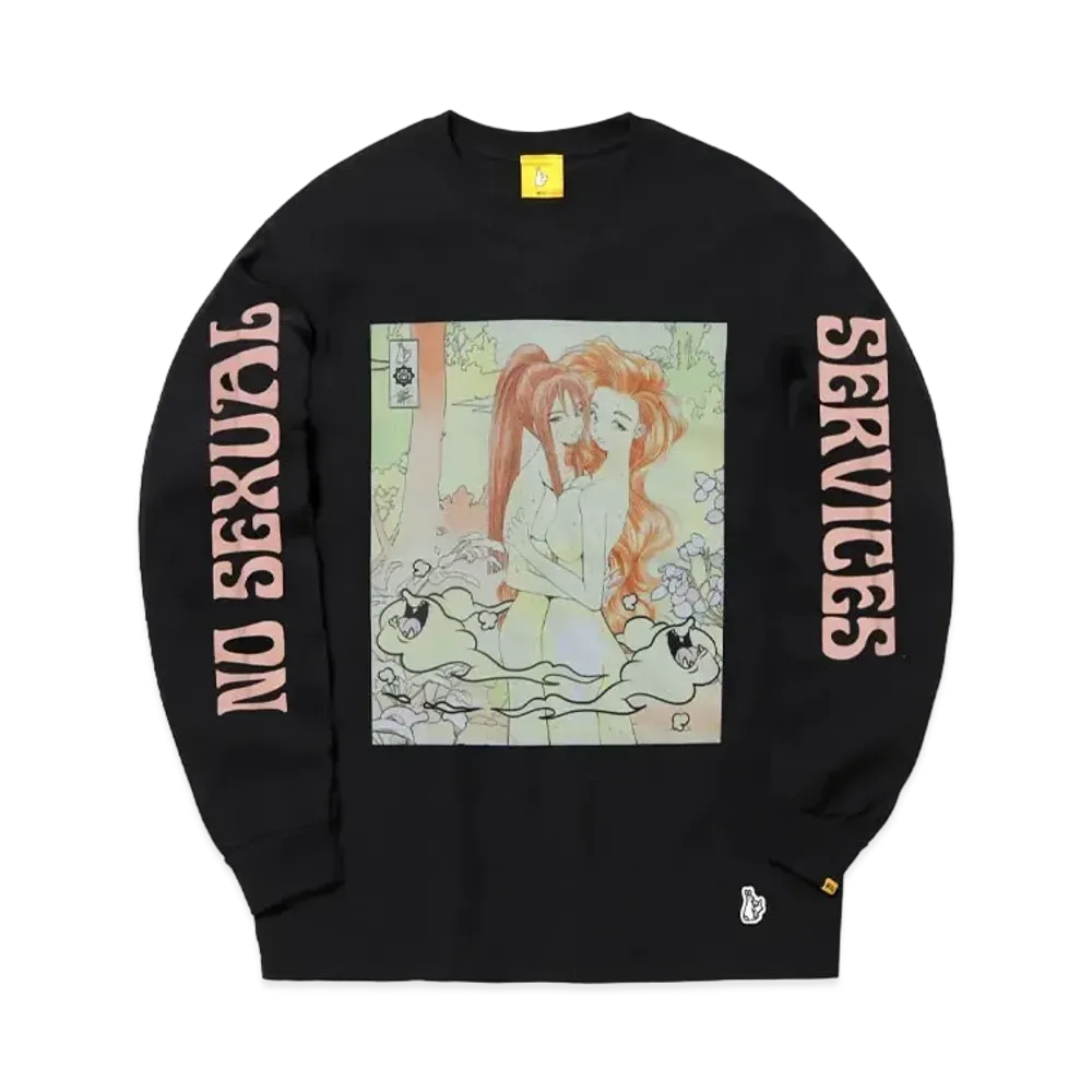 FR2 x Tatsuya Egawa x Shota Nakatsugawa NSS Longsleeve T-shirt "Black"