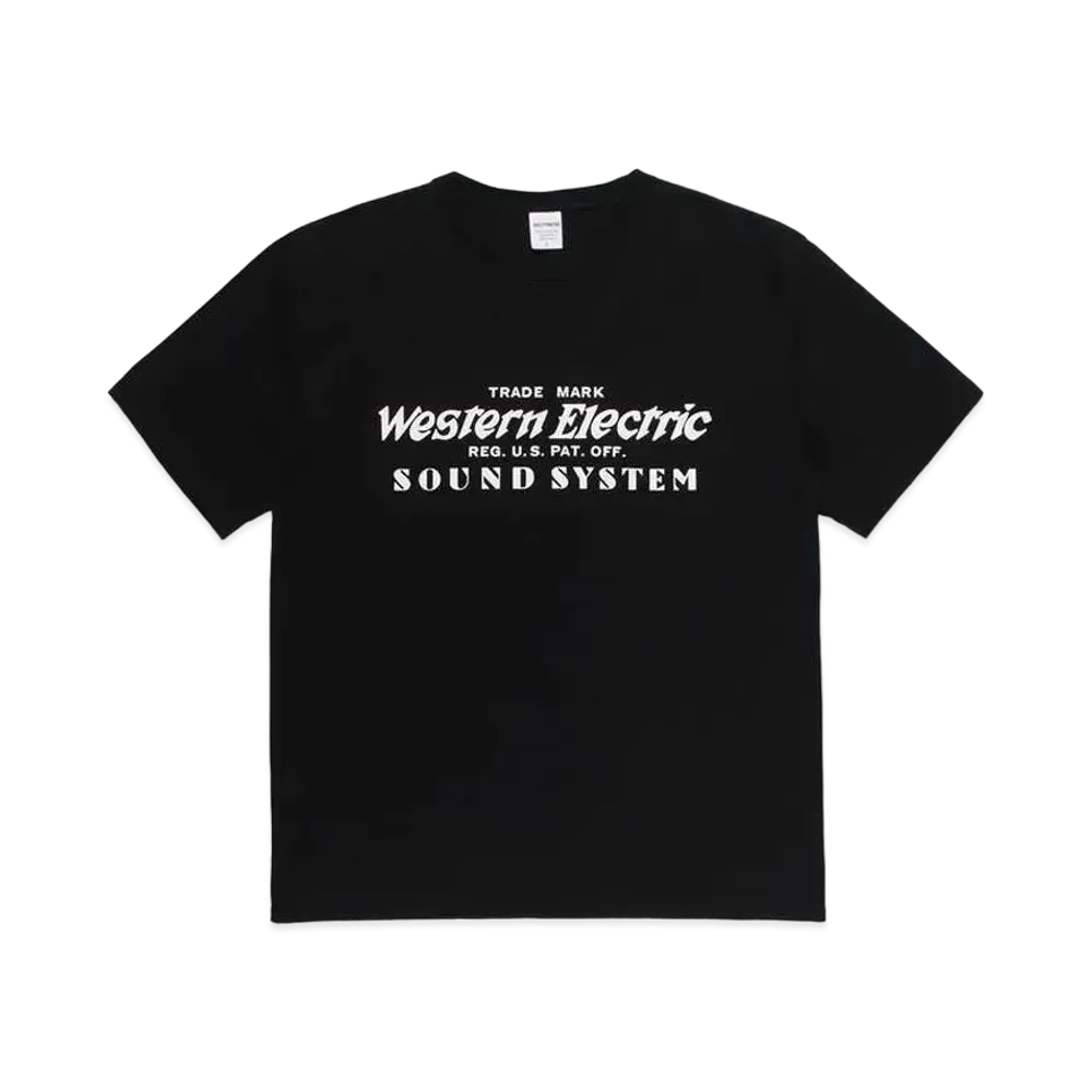 WACKO MARIA WASHED HEAVY WEIGHT T-SHIRT "Black"