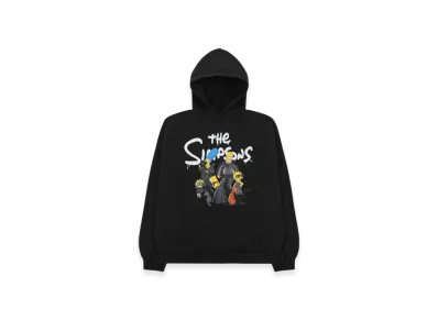 BALENCIAGA Women's The Simpsons & 20th Television Wide Fit Hoodie "Black"