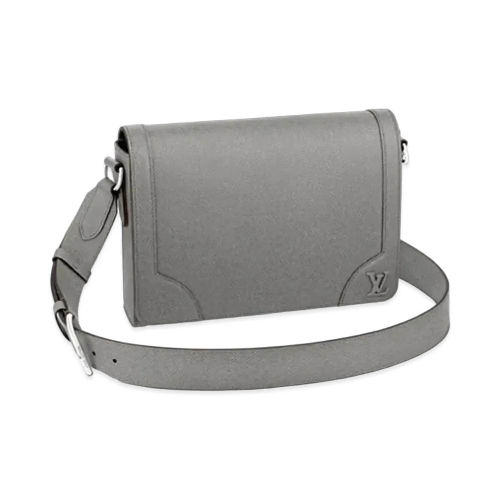 Louis Vuitton New Flap Messenger Taiga "Grey"