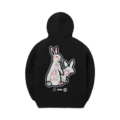 FR2 x Tatsuya Egawa x Shota Nakatsugawa Back Icon Hoodie "Black"