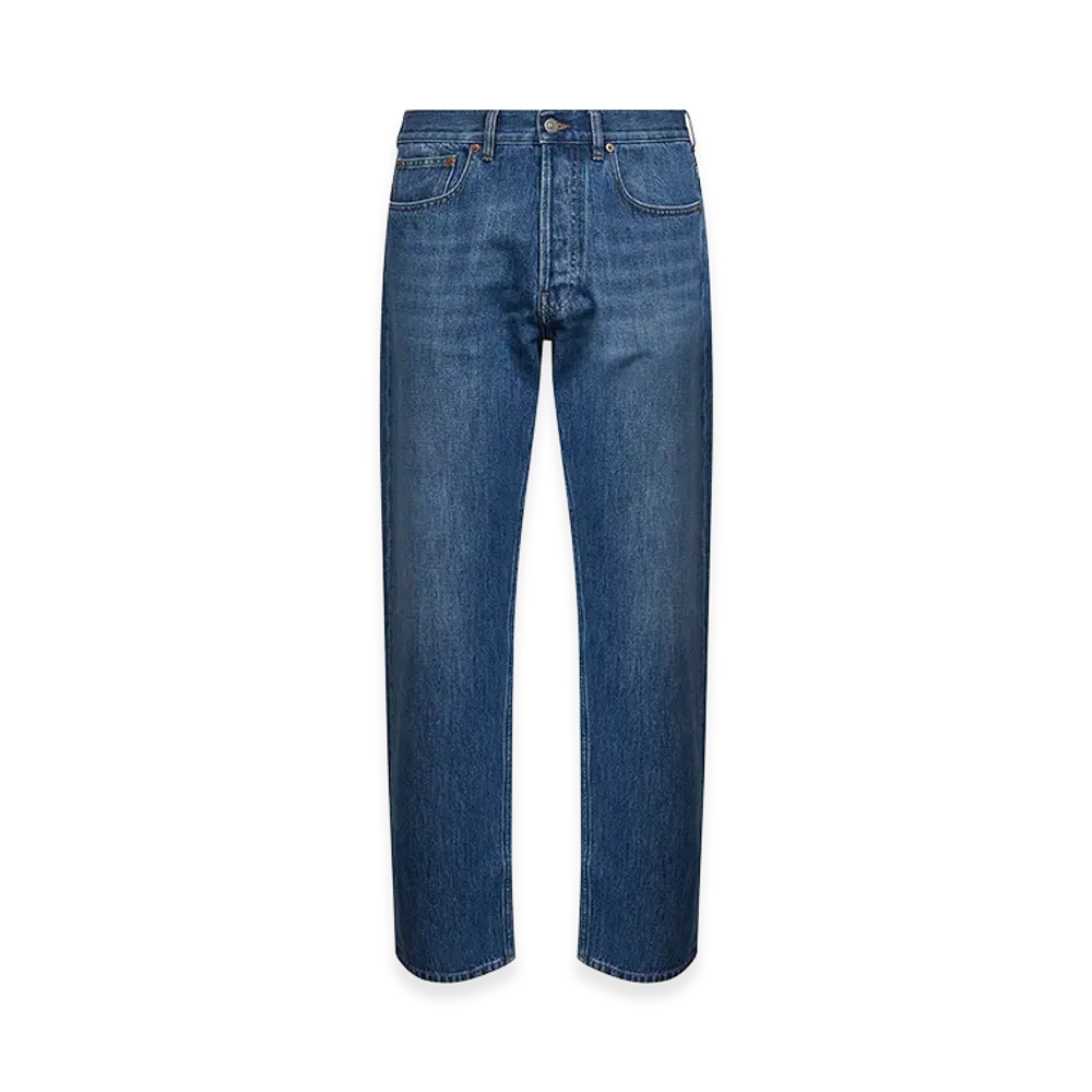 Valentino Straight Leg Jeans "Blue"