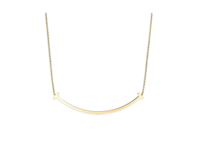 Tiffany & Co. Tiffany T Extra Large Smile Pendant 18K "Gold"