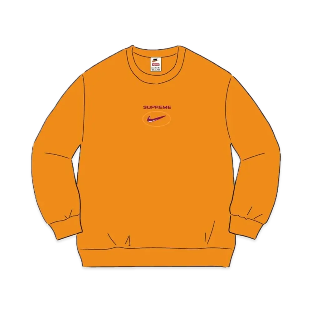Supreme x Nike Jewel Crewneck "Orange"